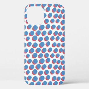 funky retro naadloos patroon. Naadloze vin Case-Mate iPhone Case
