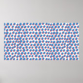 funky retro naadloos patroon. Naadloze vin Poster (Voorkant)