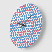 Funky Retro Neon:  naadloos Grote Klok (Hoek)