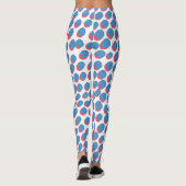 Funky Retro Neon: naadloos Leggings (Achterkant)