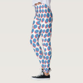 Funky Retro Neon: naadloos Leggings (Links)