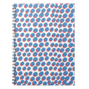 Funky Retro Neon: naadloos Notitieboek