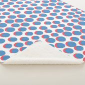Funky Retro Neon:  naadloos Sherpa Deken (3/4)
