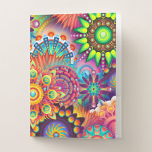 Funky Retro Pattern Abstract Bohemian