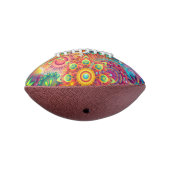Funky Retro Pattern Abstract Bohemian American Football (Gedraaid 270)