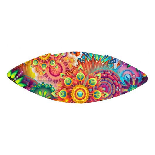 Funky Retro Pattern Abstract Bohemian American Football (Paneel)