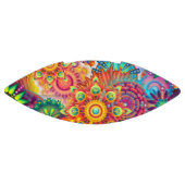 Funky Retro Pattern Abstract Bohemian American Football (Paneel)