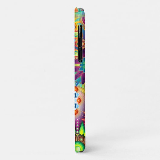 Funky Retro Pattern Abstract Bohemian Case-Mate iPhone Case (Achterkant/links)