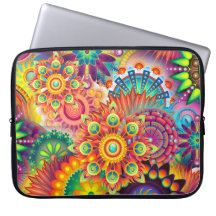 Funky Retro Pattern Abstract Bohemian