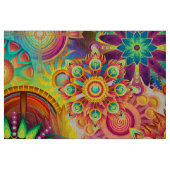 Funky Retro Pattern Abstract Bohemian Stof (Fat Quarter)