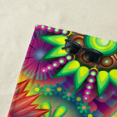 Funky Retro Pattern Abstract Bohemian Strandlaken (In situ)