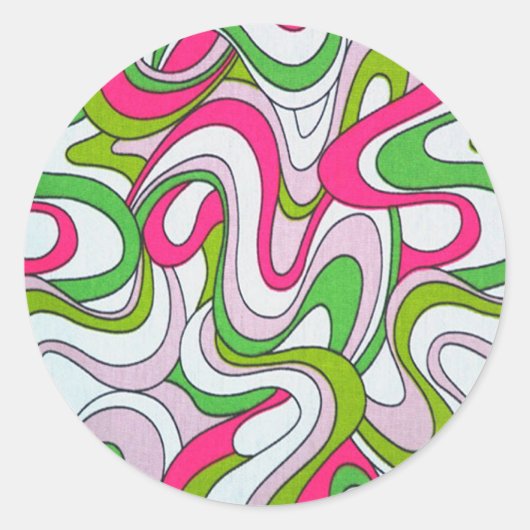 Funky Retro Stickers (Voorkant)