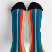 Funky Retro Striped Sokken (Top)