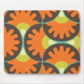 Funky Retro Swirl Muismat (Voorkant)