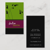 Funky Retro Visitekaartjes (Voorkant / Achterkant)