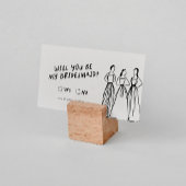 Funky Retro | Zal jij mijn bruidsmeisje voorstel z Informatiekaartje