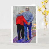 Funky Road Card Kaart (Gele Bloem)