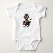 Funky Rocker Bird Romper (Voorkant)