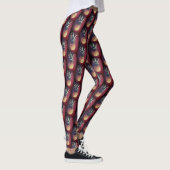 Funky Rode Lekkere Ananas Broek Leggings (Rechts)