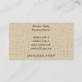 Funky Rooster Visitekaartje (Achterkant)