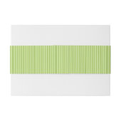 Funky Roze & Groen Tropisch Monogram Uitnodigingen Wikkel (Achterkant Voorbeeld)