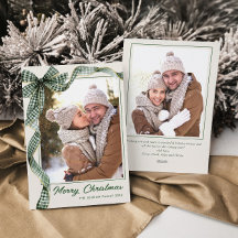 Funky Saliegroene Kerstboog Lint 2 Foto