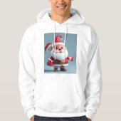 Funky santa claus hoodie (Voorkant)