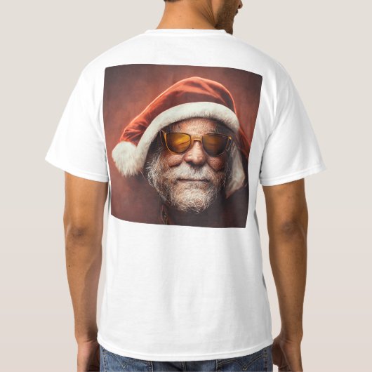Funky Santa T-Shirt (Achterkant)