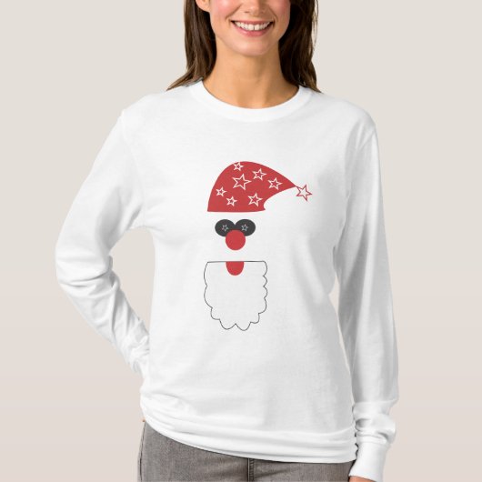 Funky Santa T T-shirt (Voorkant)