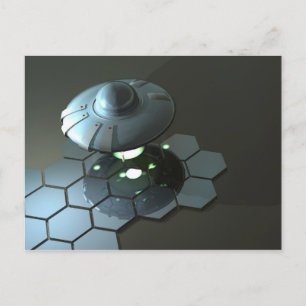 Funky Saucer 2 Briefkaart