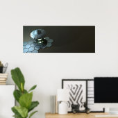 Funky Saucer 2 Poster (Thuiskantoor)