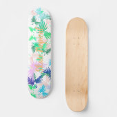 Funky Schaats tropische palmbladeren skateboard (Voorkant)