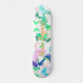 Funky Schaats tropische palmbladeren skateboard