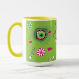 Funky Schattige Dark Sweet Dood en Snoep! Mok