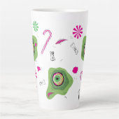 Funky Schattigee lieve dood en Snoep! Latte Mok (Voorkant)