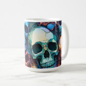 Funky Schedels Koffiemok (Voorkant rechts)