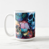 Funky Schedels Koffiemok (Links)