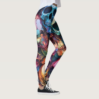 Funky Schedels Leggings