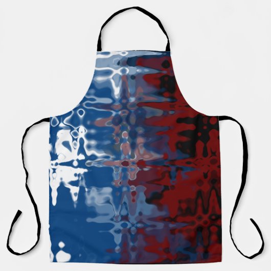 Funky Schorten Abstact Art Schort (Voorkant)