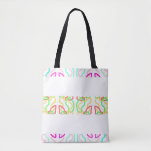 Funky Schoudertas Tote Bag