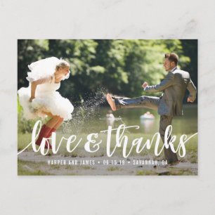 Funky Script Hartelijk dank voor Briefkaarten