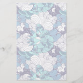 Funky Seashell Pattern Briefpapier (Voorkant)