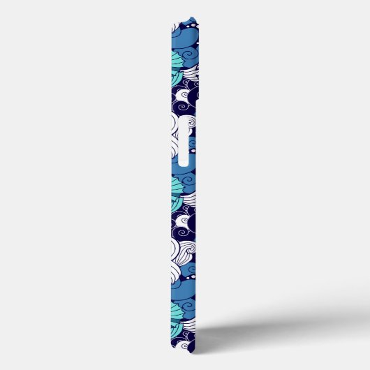 Funky Seashell Pattern Case-Mate iPhone Case (Achterkant / Rechts)