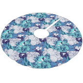Funky Seashell Pattern Kerstboom Rok (Gekanteld)