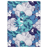 Funky Seashell Pattern Klembord (Achterkant)