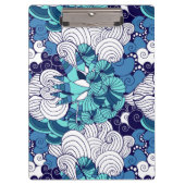 Funky Seashell Pattern Klembord (Voorkant)