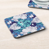 Funky Seashell Pattern Onderzetter (Linkerzijde)