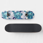Funky Seashell Pattern Skateboard (Horizontaal)