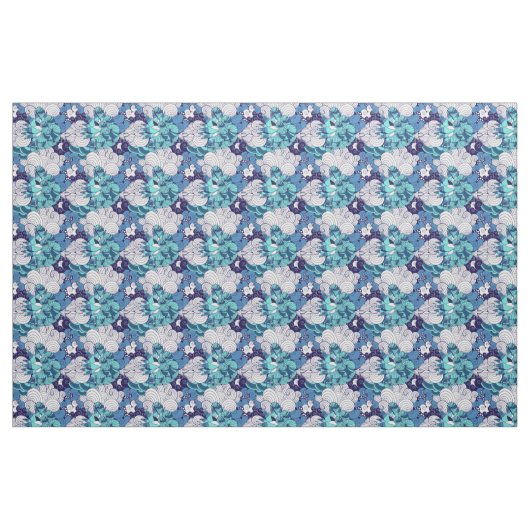 Funky Seashell Pattern Stof (Fat Quarter)