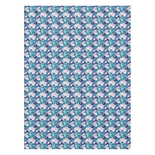 Funky Seashell Pattern Tafelkleed (Voorkant)